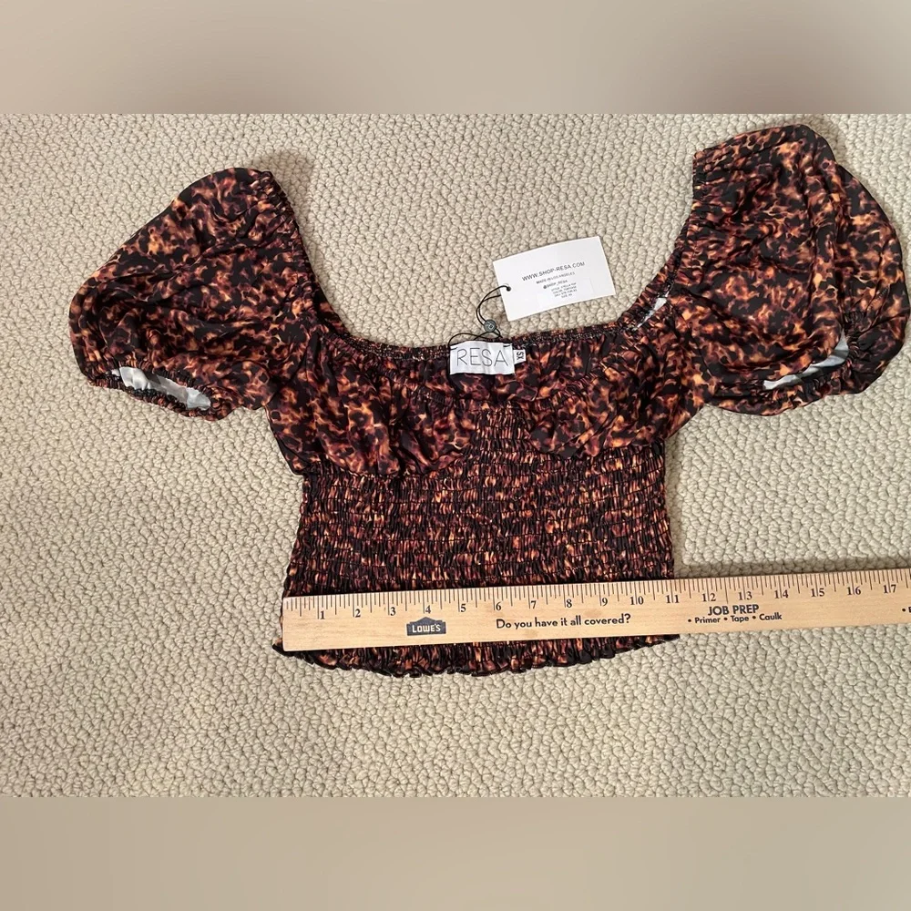 RESA Stella Top in Tortoise size xsmall - Picture 4 of 7